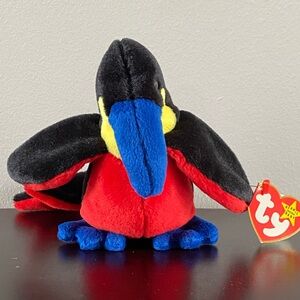 Ty Kiwi Style 4070 Plush with Red and Black